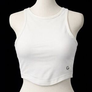 NWT GLOWMODE Feather Fit Padded Yoga Crop Top Bra SIZE XS